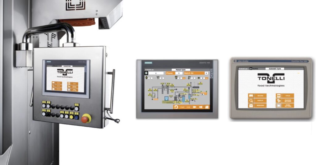 Tonelli Touch Screen PLC HMI Siemens Allen Bradley